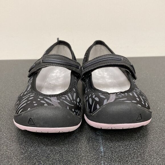 Keen Girl's Moxie Mary Jane Black Ballet Flats - Picture 3 of 10